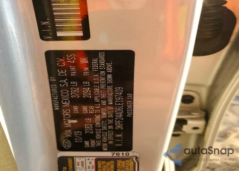 2020 Kia Forte Fe из США, поврежденный, VIN 3KPF24AD6LE197409